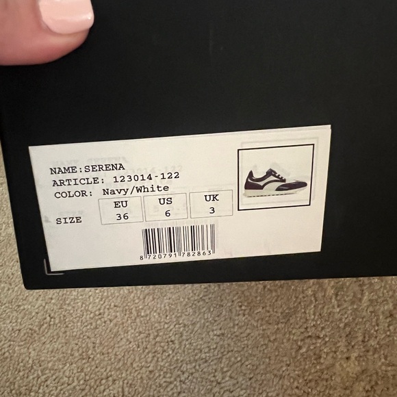 Duca Del Cosma Serena Golf Shoe Navy/white Golf Shoe, 36 NWT - Picture 7 of 8